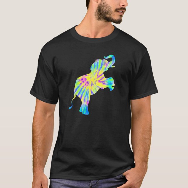 Camiseta Tie Dye Elephant (Frente)