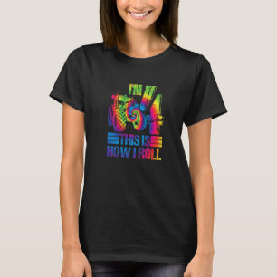 Camiseta Tie Dye Fazenda Trator Eu sou 4ª Festa de Aniversá