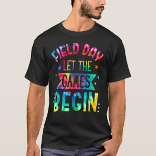 Camiseta Tie Dye Field Day 2022 Deixe Os Jogos Serem Profes
