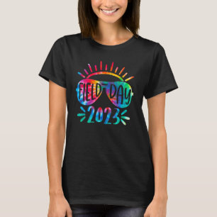 Camiseta Tie Dye Field Day 2023 Funny Field Day Vibes Teach