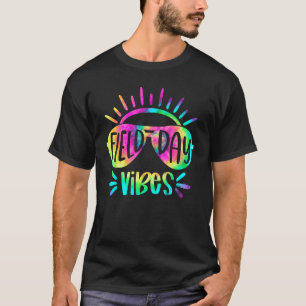 Camiseta Tie Dye Field Day Vibes For Teacher Kid Field Day