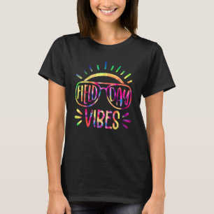Camiseta Tie Dye Field Day Vibes No Último Dia Do Campo Esc