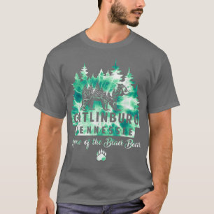 Camiseta Tie Dye Gatlinburg Tennessee Bear Excelente, Enfum