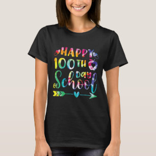 Camiseta Tie Dye Happy 100º Dia de Professores