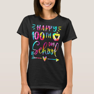 Camiseta Tie Dye Happy 100º Dia de Professores