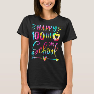 Camiseta Tie Dye Happy 100º Dia de Professores