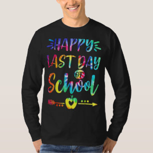 Camiseta Tie Dye Happy No Último Dia De Estudantes E Teac
