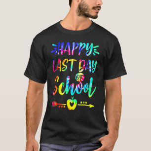 Camiseta Tie Dye Happy No Último Dia Do Professor G