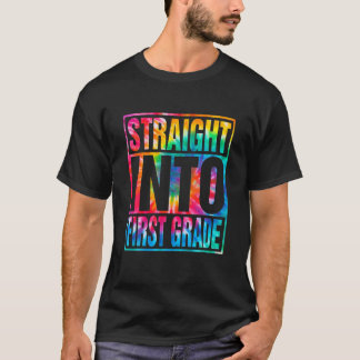 Camiseta Tie Dye Hetero No Primeiro Grau De Volta À Escola 