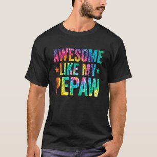 Camiseta Tie Dye Incrível Como Os Meus Dias de os pais De P
