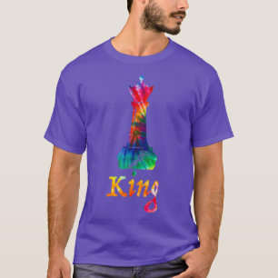Camiseta Tie Dye King Chess Piece
