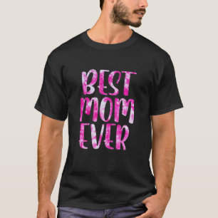 Camiseta Tie Dye Melhor Mãe Dia de as mães Engraçado