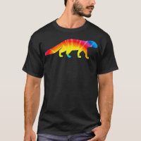 Tie Dye Mongoose Impressão Mustelid Hippie Pea