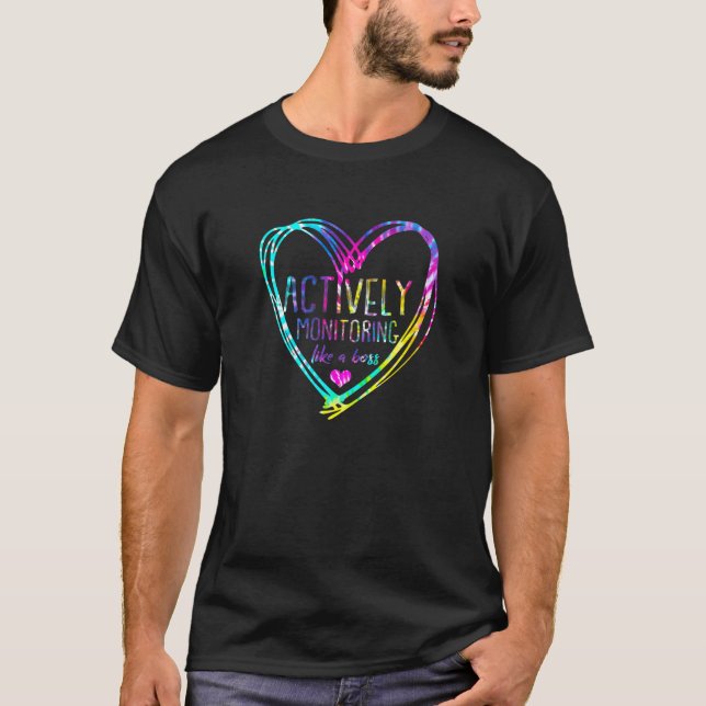 Camiseta Tie Dye Monitorando Ativamente Como Um Encantado D (Frente)