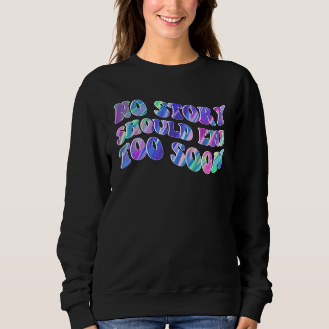 Camiseta Tie Dye No Story Should End Too Soon Suicide Aware (Frente)