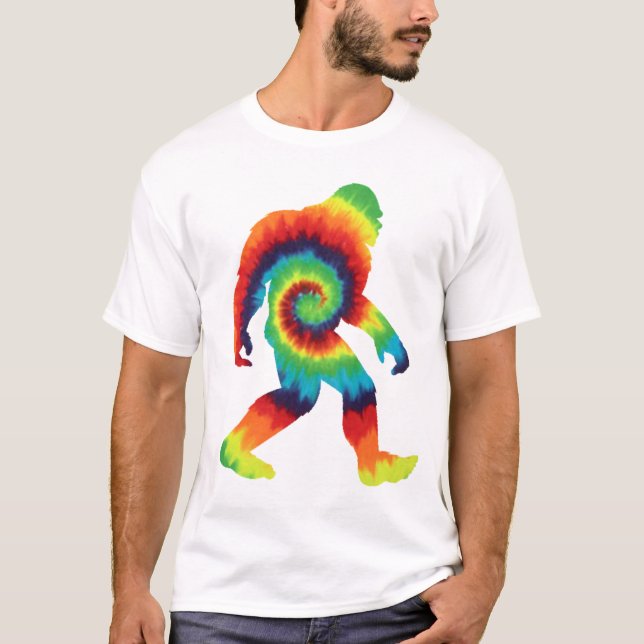 Camiseta Tie Dye Pé Grande (Frente)