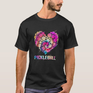Camiseta Tie Dye Pickleball Jogadores Esporte Amantes Da Fa