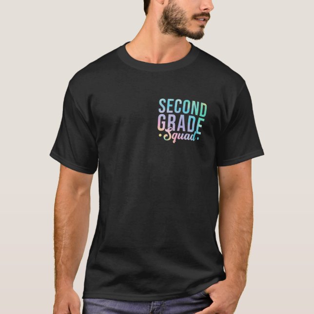 Camiseta Tie Dye Pocket Teacher de Segundo Grau (Frente)
