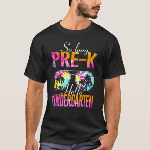 Camiseta Tie Dye Por Tanto Tempo Pré K Alô Professor De Jar
