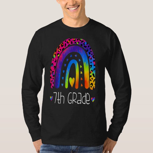 Camiseta Tie Dye Professor Rainbow De Sétima Série Volta A  (Frente)
