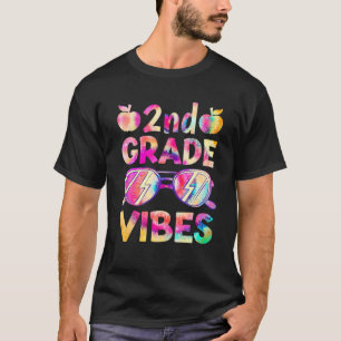 Camiseta Tie Dye Segundo Grade Vibes Professor Primeiro Dia