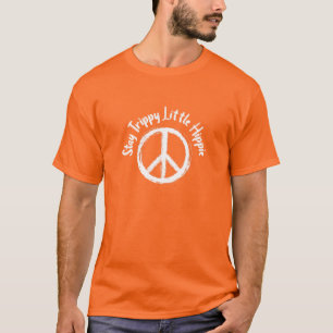 Camiseta Tie Dye Sinal de Paz Fique Trippy Hippie