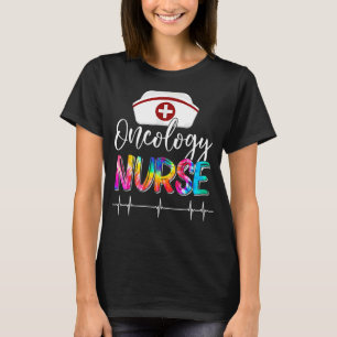 Camiseta Tie Dye Stethoscope Oncologia Enfermeira Dia Enfer