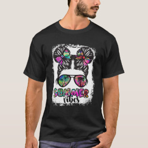 Camiseta Tie Dye Summer Vibes Maluco Caveira Inferno