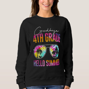 Camiseta Tie Dye Tchau 4º Ano Olá Verão Último Dia