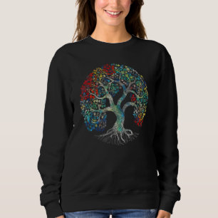 Camiseta Tie Dye Tree of Life Wiccan Art Artist Pagan Witan