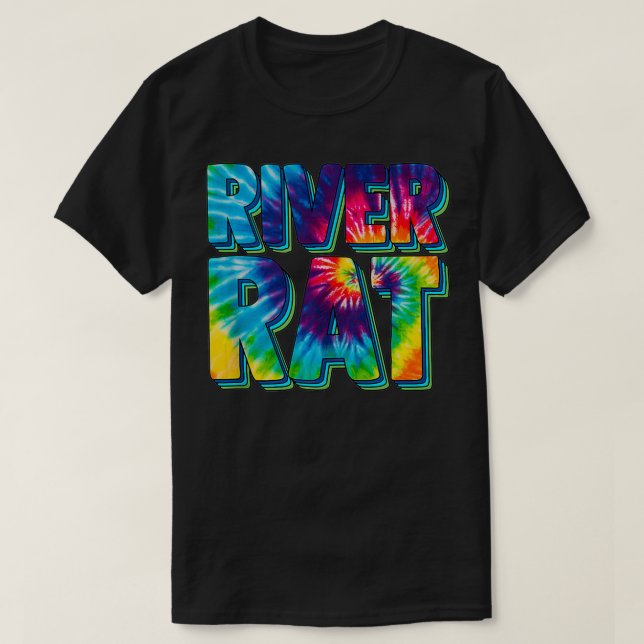 Camiseta TieDie River Rat  (Frente do Design)