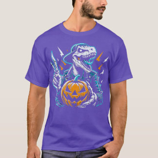 Camiseta TieDye Dinossaur Hippie Dinossaur Halloween 1