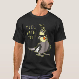 Camiseta Tiel Com Ele Cockatiel Parrot Bird