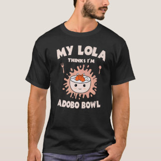 Camiseta Tigela Adobo Frango Lola Cozinha Bandeira Filipina