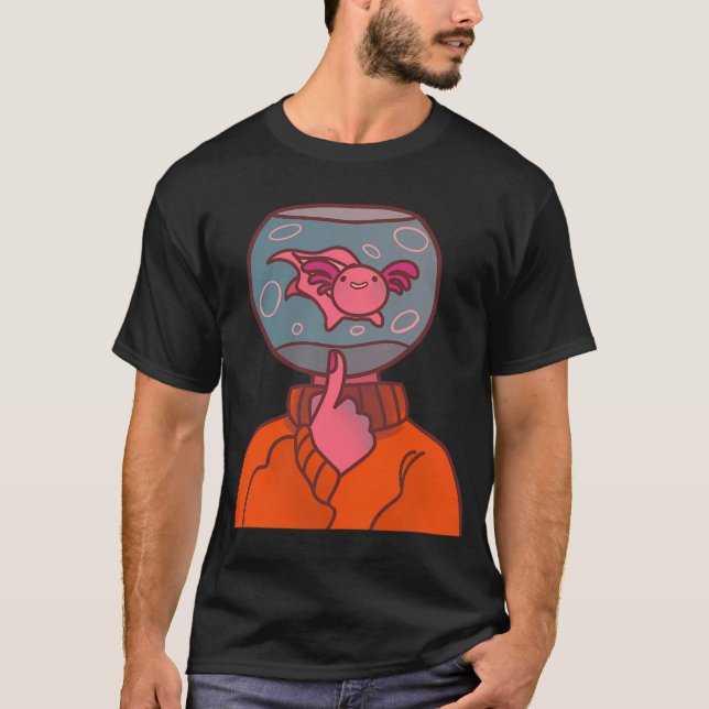 Camiseta Tigela de axolote (Frente)