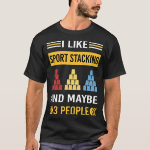 Camiseta Tigela De Empilhamento De Desporto Empilhamento Rá