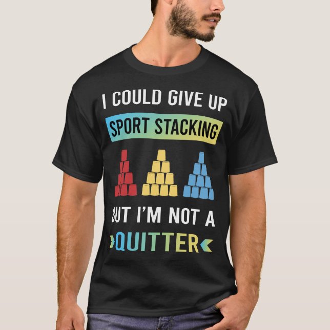 Camiseta Tigela De Empilhamento De Desporto Empilhamento Rá (Frente)