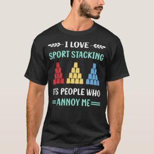Camiseta Tigela de Empilhamento de Esporte Empilhamento Ráp