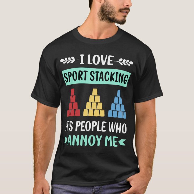 Camiseta Tigela de Empilhamento de Esporte Empilhamento Ráp (Frente)