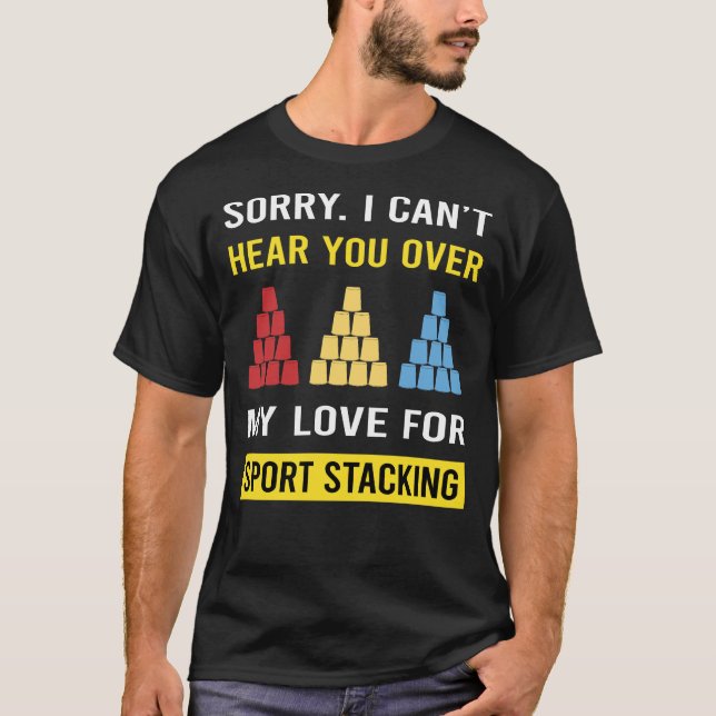 Camiseta Tigela De Empilhamento De Esporte Empilhamento Ráp (Frente)