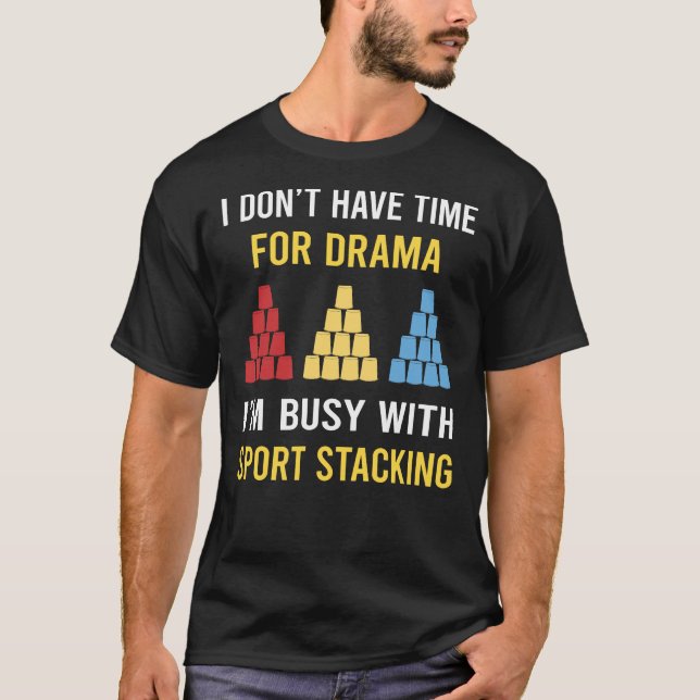 Camiseta Tigela de Empilhamento de Esporte Empilhamento Ráp (Frente)