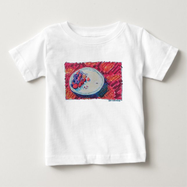 Camiseta Tigela de Frutas Vermelhas (Frente)