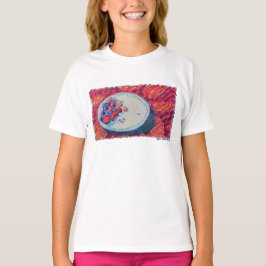 Camiseta Tigela de Frutas Vermelhas