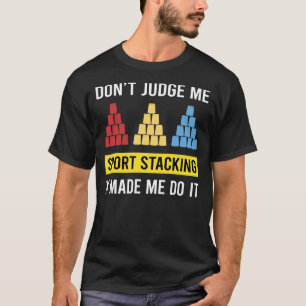 Camiseta Tigela Empilhamento De Copa Empilhamento Rápido Co