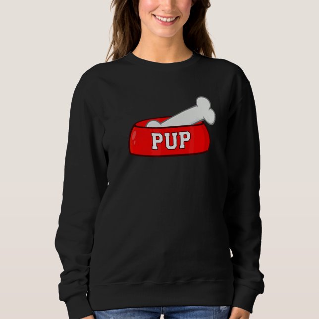 Camiseta Tigela para Cachorro com Osso de Cachorro (Frente)