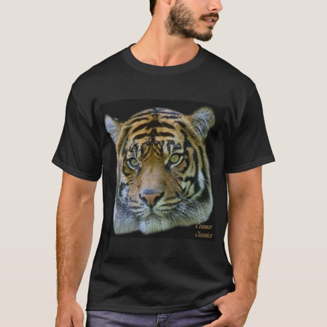 Camiseta tiger1_black/bgrnd (Frente)