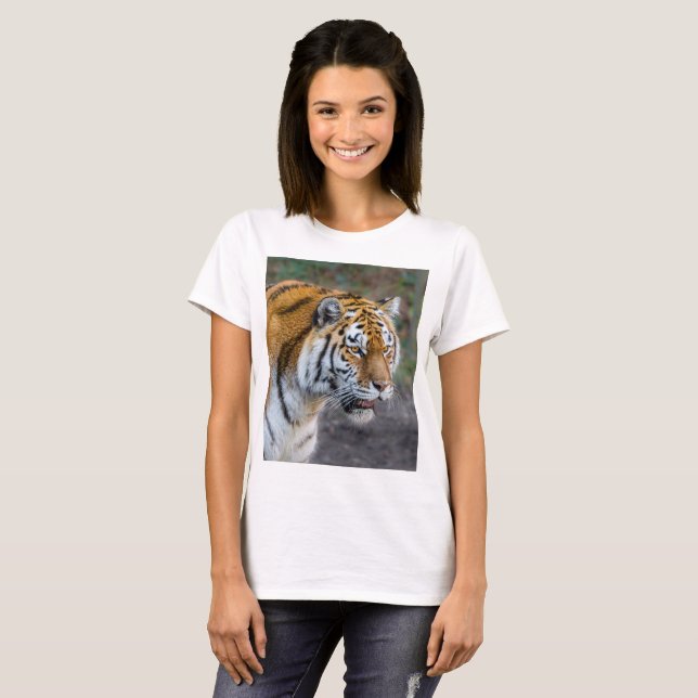 Camiseta Tíger Amur (Frente Completa)