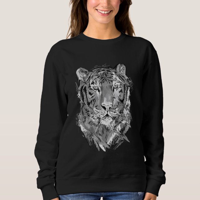 Camiseta Tiger Animal Art Animal Lovers_3 (Frente)