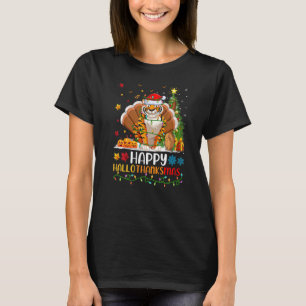 Camiseta Tiger Animal Happy Tiger Hellothanksmas