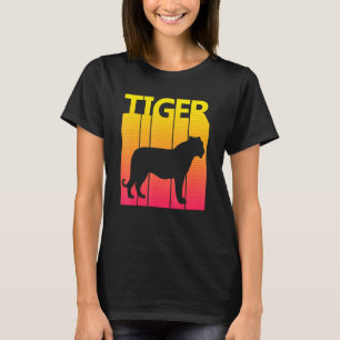 Camiseta Tiger Animal Retro Costume